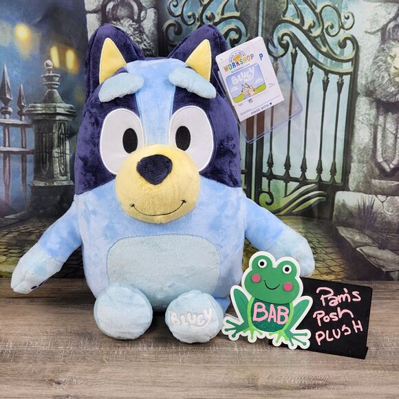 Build A Bear Bluey 2 SOUNDS Stuffed Animal Plush 5 in 1 &  Theme Song Boxes - Picture 8 of 12